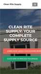 Mobile Screenshot of cleanritesupply.com